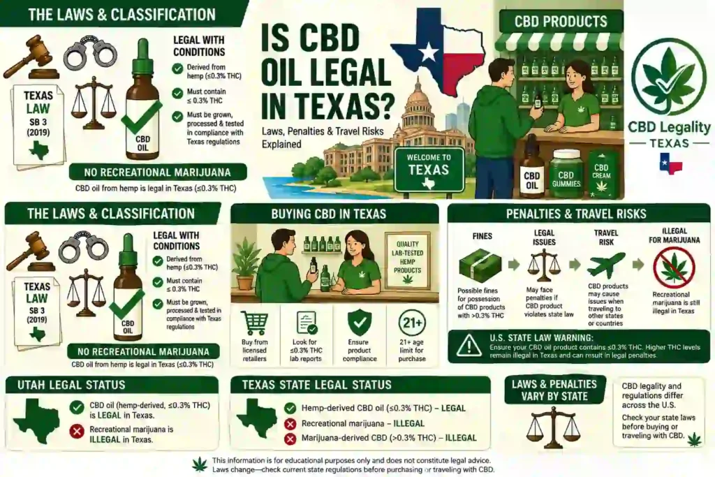 Is CBD Oil Legal in Texas