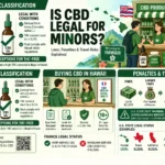 is cbd legal for minors