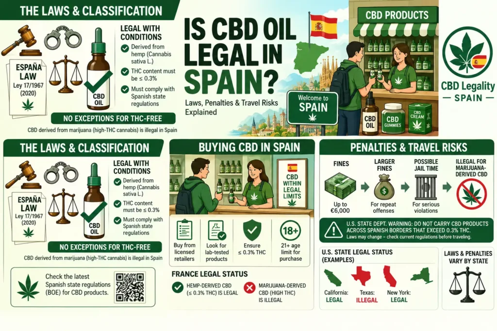 is cbd oil legal in spain